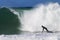 Surfer Wave Bottom Turn