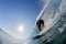 Surfer Wave Ride Rear Closeup Water Photo