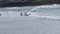 Surfers and bodyboarders enjoying the waves at Portrush Beach North Coast Antrim Northern Ireland