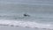 Surfers and bodyboarders enjoying the waves at Portrush Beach North Coast Antrim Northern Ireland