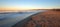 Surfers Knoll beach with tidal erosion at Ventura California USA