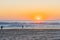 Surfers Paradise beach sunrise