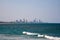 Surfers Paradise skyline and the pacific ocean