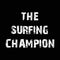 the surfing champion on black