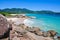 Surfing at Lopes Mendes Beach, Brazil, Rio do Janeiro. South America.