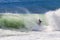 Surfing Surfer Crashing Wave