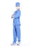 Surgeon full-length in blue uniform