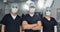 Surgeon team, doctor and people in portrait, healthcare and confidence in operation theater for medical procedure