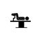 surgery, lithotomy icon. Element of patient position icon for mobile concept and web apps. Pictogram surgery, lithotomy icon can