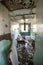 Surgery unit in the Pripyat hospital inside the Chernobyl exclusion zone. abandoned city, ghost town