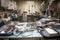 surgical instruments being cleaned and sterilized in hospital operating room