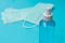 Surgical mask and spray alcohol prevention