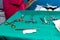 Surgical material veterinary set