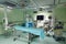 A surgical room in a hospital with robotic technology equipment.