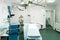 Surgical room with medical equipment for liposuction operation