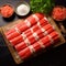 Surimi Crabs Stock, an amazing photo of crab sticks and food photography