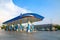 Surin, Thailand May 3, 2019: PTT Gas Station. Petroleum Authority of Thailand