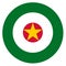 Suriname country roundel