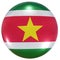 Suriname national flag button