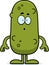 Surprised Cartoon Pickle