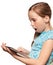 Surprised child with a Tablet PC