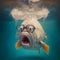 Surprised Fish with Glasses in Fantasy Art