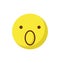 surprised, stare emoticon Color Vector Icon  which can easily modify or edit