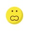 surprised, stare emoticon Color Vector Icon  which can easily modify or edit