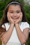 A Surprised Youthful Philippina Tween Closeup