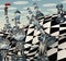 Surreal Chess Landscape