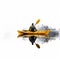 Surreal Collage Landscapes: Kayaker On Water Reflection