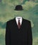 Surreal Empty Business Suit, Derby Hat