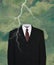 Surreal Empty Business Suit, Lightning