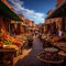 Surreal Fusion of Ancient Traditions and Modern Vibrancy in Marrakesh