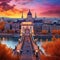 Surreal Fusion of Historic Grandeur and Modern Vibrancy in Budapest