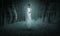 Surreal Ghost, Woods, Forest, Evil Spirit