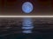 Surreal Moon and Water