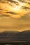 Surreal Owens Lake at sunset in California Usa