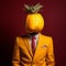 Surreal Portraiture: The Man With A Pineapple On His Head