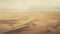 Surreal Sand Dunes: Muted Tones And Layered Imagery
