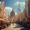 Surreal Vision of Riga: Living Art Nouveau Buildings and Animated Central Market