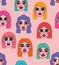 surreal women pattern