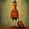 Surrealistic Horror Bird With Suitcase: An Animated Film Pioneer\\\'s Portraitures With Hidden Meanings