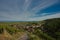 Surroundings of Andlau in Alsace in France