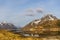 The surroundings of Leknes, Lofoten Islands, Norway