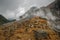 Surroundings of the volcano Sibayak on the island of Sumatra in Indonesia