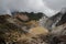 Surroundings of the volcano Sibayak on the island of Sumatra in Indonesia