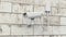 Surveillance Camera on the breaks wall 3d