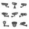 Surveillance Camera Icons