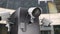 The surveillance CCTV cameras monitoring entrances to the building, 3d animation